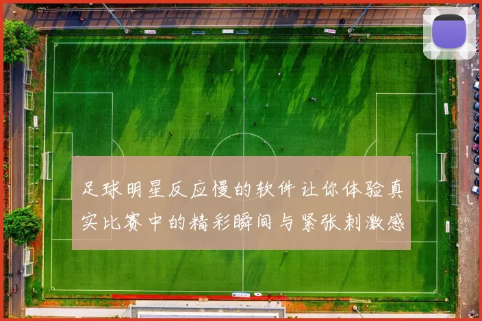 足球明星反应慢的软件让你体验真实比赛中的精彩瞬间与紧张刺激感