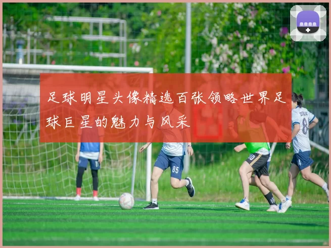 足球明星头像精选百张领略世界足球巨星的魅力与风采