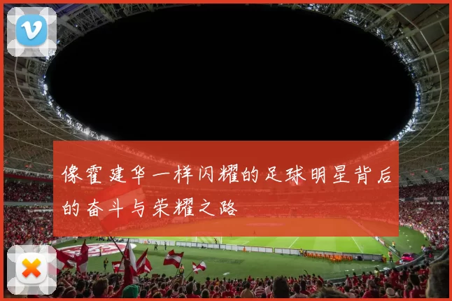 像霍建华一样闪耀的足球明星背后的奋斗与荣耀之路